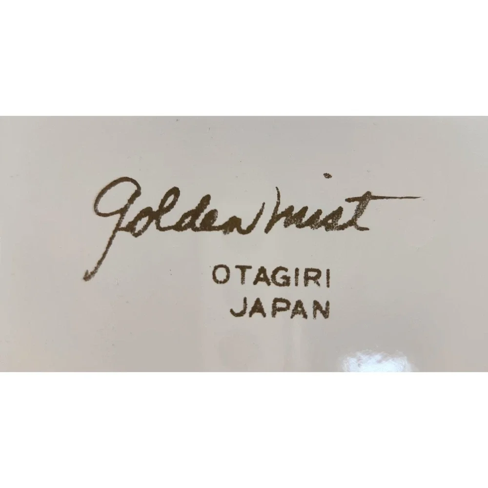 VTG MCM Otagiri Japan Golden Mist Laquerware  Trinket/Candy/Relish W/ Sections